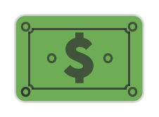 Cash payment icon